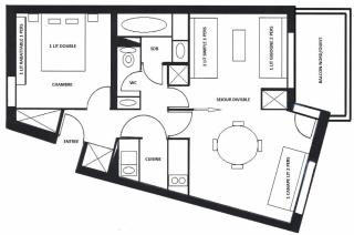 Résidence LE POMMERET - 2 Pièces pour 6 Personnes MAE-4994 - 1