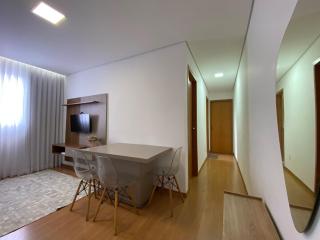 Apartamento com ar condicionado no Bairro Cabral - Contagem - 3