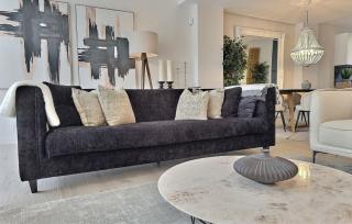 Experience luxury in this stunning three-bedroom modern townhouse frontline to the San Roque Golf - 0