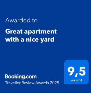 Great apartment with a nice yard - 8