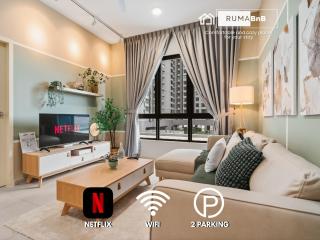 4BR Matcha-Inspired Home at Meta Residence by RumaBnB - Seri Kembangan - 0