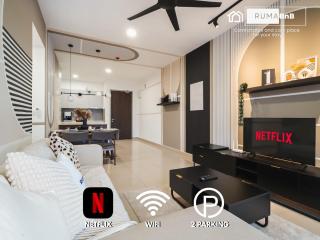 Contemporary 3BR MVertica Near MRT By RumaBnB - Kuala Lumpur - 0