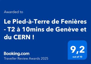 Le Pied-à-Terre de Fenières - T2 à 10mins de Genève et du CERN ! - Thoiry - 1