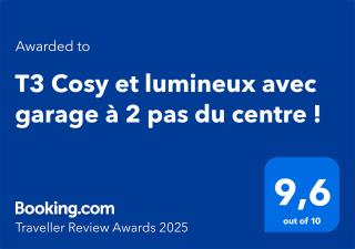 T3 Cosy et lumineux avec garage à 2 pas du centre ! - 9