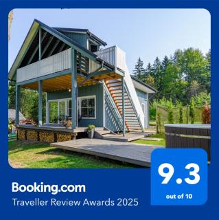 Namelis ant ežero kranto "Mėlynas namelis" - 6