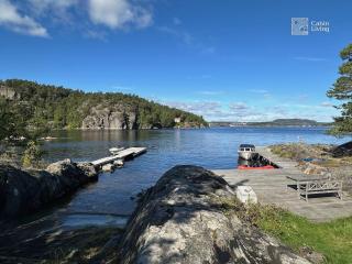 Seaside cabin with boat and beach in Kragerø - Kragerø - 5
