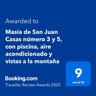 Masía de San Juan Casas número 3 y 5, con piscina, aire acondicionado y vistas a la montaña - Segorbe - 9