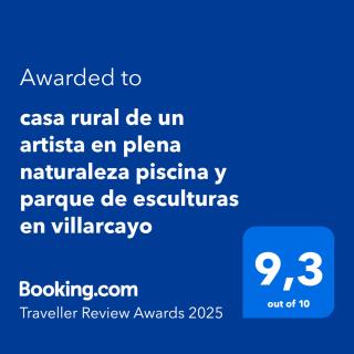 casa rural de un artista en plena naturaleza piscina y parque de esculturas en villarcayo - Villarcayo - 9