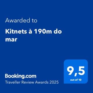 Kitnets à 190m do mar - 9