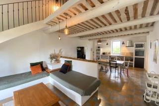 84B6 - Loft in charming 18th century farmhouse - Althen-des-Paluds - 7