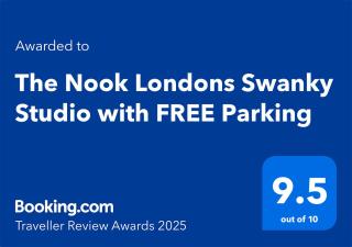 The Nook Londons Swanky Studio with FREE Parking - Londra - 9