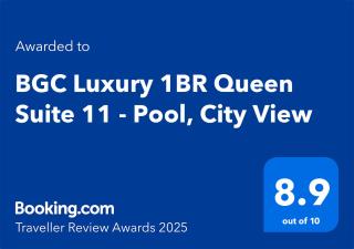 BGC Luxury Condo - Pool, Wi-Fi, City View - Suite 11 - Manila - 0