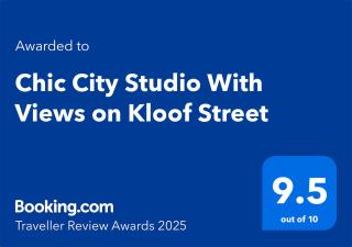 Chic City Studio With Views on Kloof Street - Cidade Do Cabo - 7