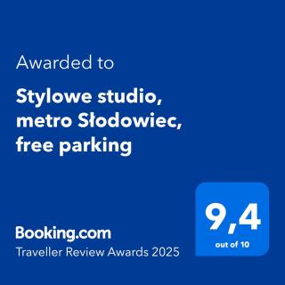 Stylowe studio, metro Słodowiec, free parking - Varsóvia - 9