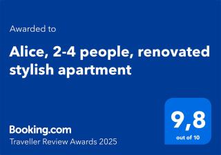 Alice, 2-4 people, renovated stylish apartment - Atene - 9