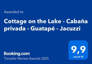 Cottage on the Lake - Cabaña privada - Guatapé - Jacuzzi - Guatapé - 9