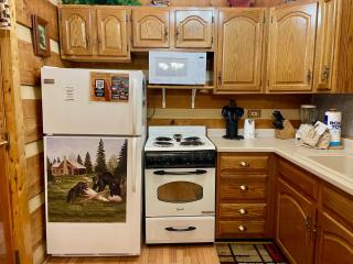 1BR log cabin sleeps 4 with screened-in hot tub and 1 free Dollywood ticket! - Sevierville - 1