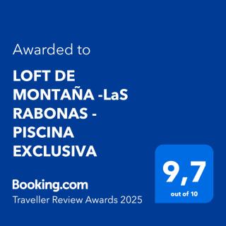 LOFT DE MONTAÑA -LaS RABONAS - PISCINA EXCLUSIVA - 8