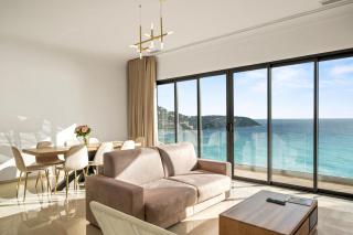 Appartement vue sur Mer aux portes de Monaco Hôtel Le Roquebrune - 0