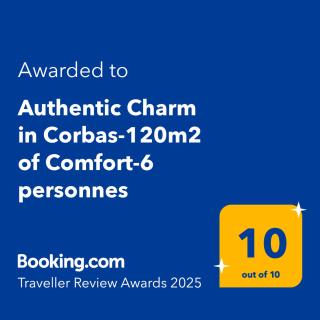 Charme authentique à Corbas - Authentic Charm in Corbas - 120m2 of Comfort-6 personnes - 4