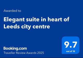 Winner of 2025 Traveller Award - 2 double bed room suite in heart of Leeds city centre with Netflix & WiFi - Leeds - 8