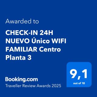 CHECK-IN 24H NUEVO Único WIFI FAMILIAR Centro Planta 3 - Saragozza - 9