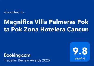 Magnifica Villa Palmeras Pok ta Pok Zona Hotelera Cancun - Cancun - 6