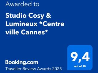 Studio Cosy & Lumineux *Centre ville Cannes* - 9