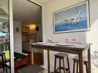 Studio cabine climatisé, accès plage à 400m, parking privé, animaux acceptés - FR-1-225-808 - Argelès-sur-Mer - 4