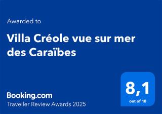 Villa Créole vue sur mer des Caraïbes et montagne Pelée - Le Carbet - 9