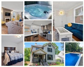 Main Street Oasis Pool and Hot Tub Sleeps 8 - Hamilton - 9