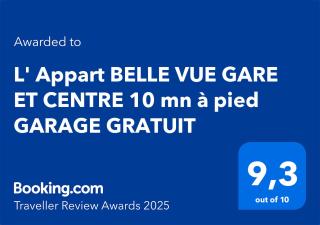 L' Appart BELLE VUE GARE ET CENTRE 10 mn à pied GARAGE GRATUIT - Colmar - 4