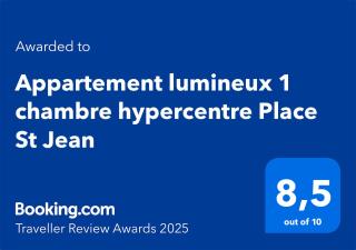 Appartement lumineux 1 chambre hypercentre Place St Jean - Valence - 9