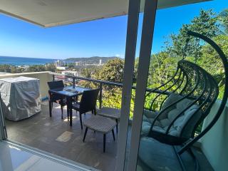 Brandnew, spacious 65m2 full seaview apartment, large pool, 300m from Karon beach - Ban Karon - 0