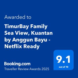 TimurBay Family Seaview, Kuantan by Anggun Bayu - Netflix Ready - Kuantan - 9