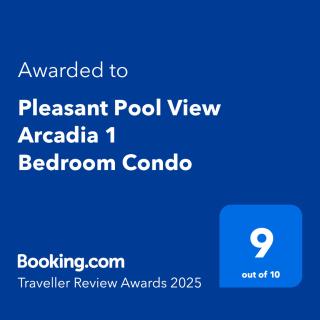Pleasant Pool View Arcadia 1 Bedroom Condo - Pattaya Sud - 9
