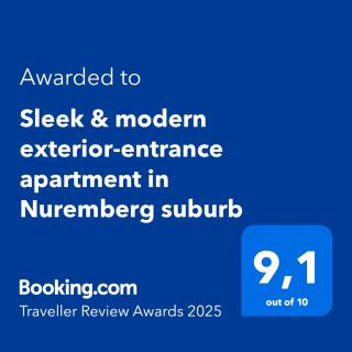 Sleek & modern exterior-entrance apartment in Nuremberg suburb - Heroldsberg - 9