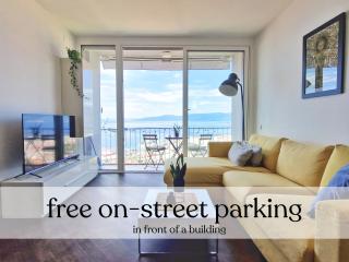 Sea view apartment with free parking - Rijeka - 7