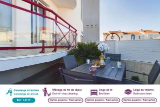 Appartement pour 4 avec balcon et terrasse - 9