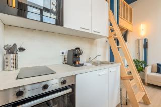 Studio pour deux personnes en mezzanine - Villeneuve-d'Ascq - 1
