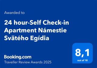 24 hour-Self Check-in Apartment Námestie Svätého Egídia - Poprad - 1