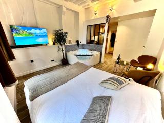 Le Spa Corneille - Jacuzzi, Sauna & Parking par Rouen Atypique - Rouen - 5