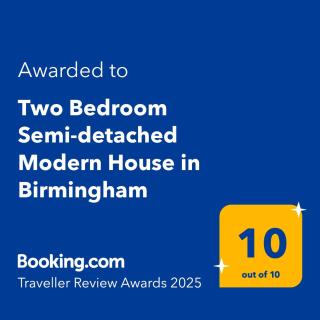 Two Bedroom Semi-detached Modern House in Birmingham - Birmingham - 8