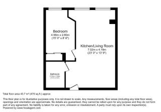 Comfort 1 Bedroom apartment in central Solihull - Solihull - 2