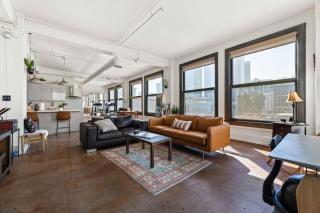 Skyline View Loft w Kitchen DTLA Exclusively Month Plus - 4