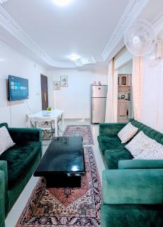 Madinaty Cozy 2 bedrooms narrow garden view apartment - 8