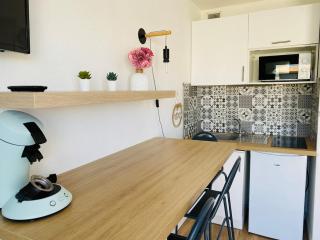 Studio sur plage avec piscine et balcon vue mer - Saint-Cyprien-Plage - 2