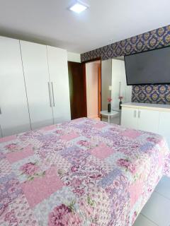 Quarto e sala com piscina em Maceió - Villas Tulipa 02 - Maceió - 4