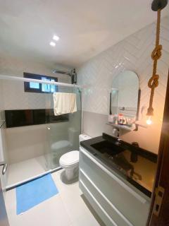 Quarto e sala com piscina em Maceió - Villas Tulipa 02 - Maceió - 2