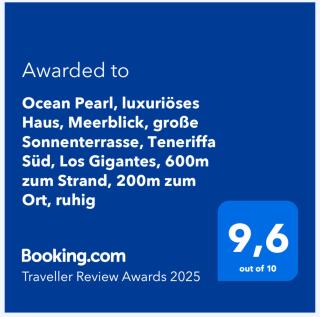 Ocean Pearl, luxuriöses Haus, Meerblick, große Sonnenterrasse, Teneriffa Süd, Los Gigantes, 600m zum Strand, 200m zum Ort, ruhig - Acantilado de los Gigantes - 8